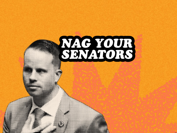 NAG YOUR SENATORS