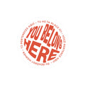 YOU BELONG HERE STICKER
