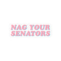 NAG YOUR SENATORS STICKER BLUE/PINK
