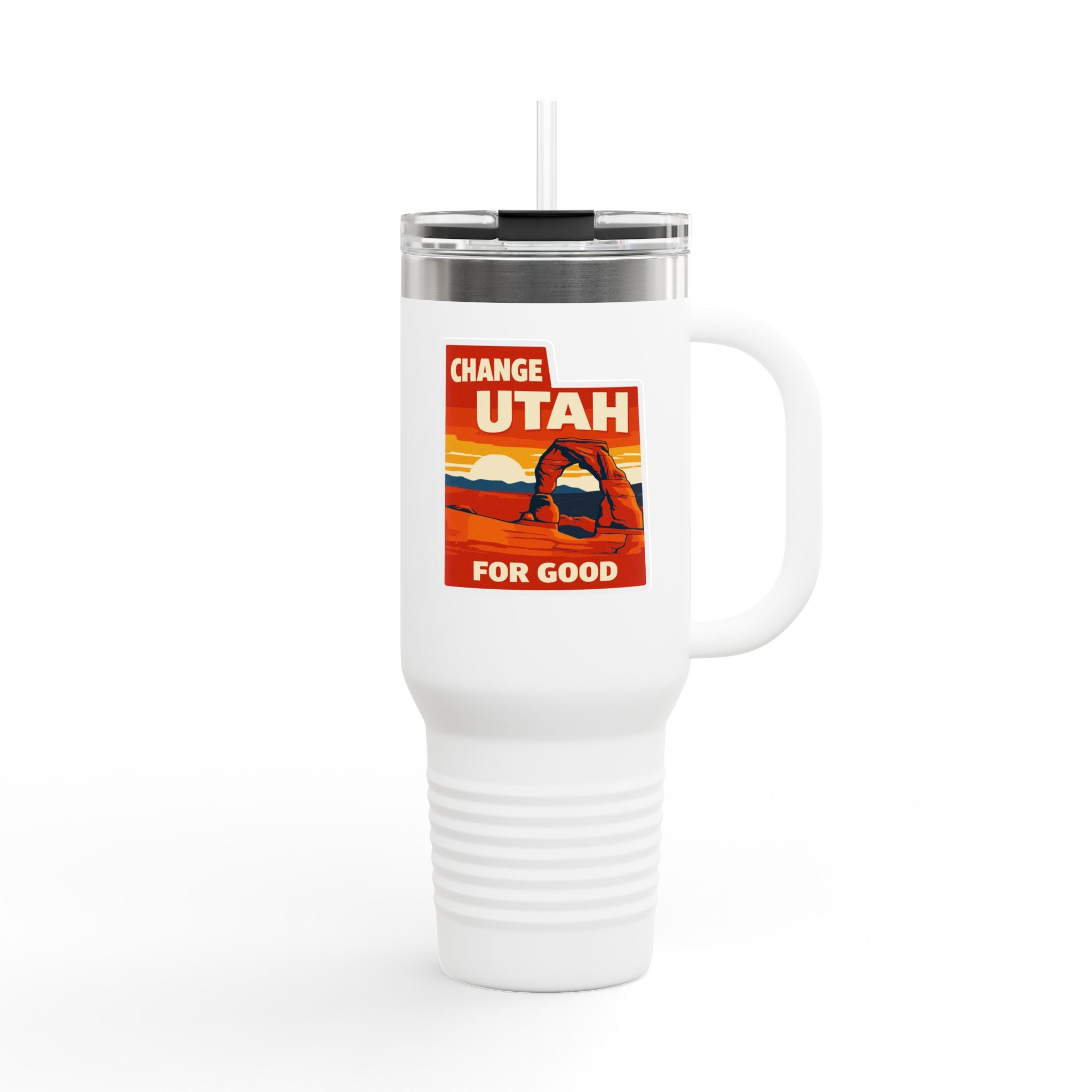 CHANGE UTAH FOR GOOD INSULATED MUG 40OZ