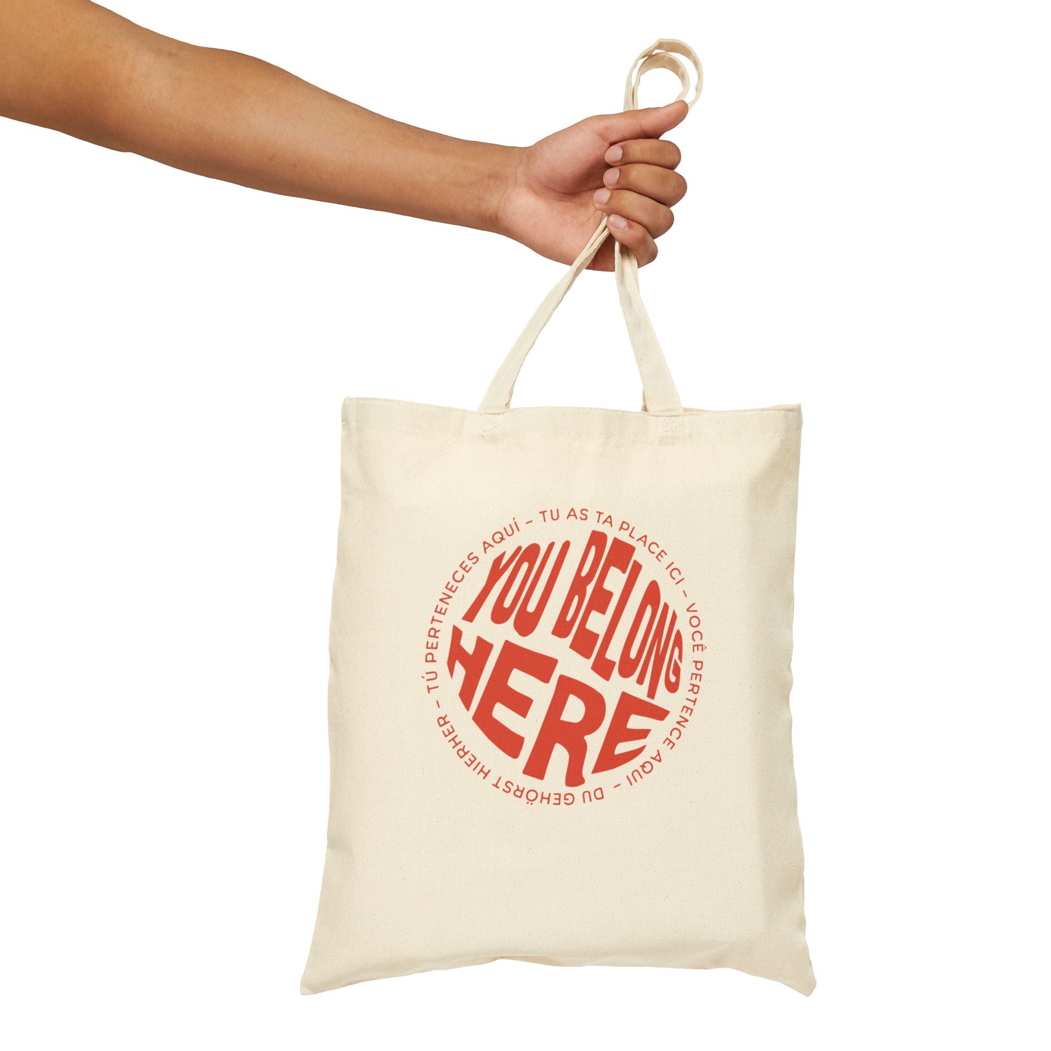 YOU BELONG HERE TOTE BAG