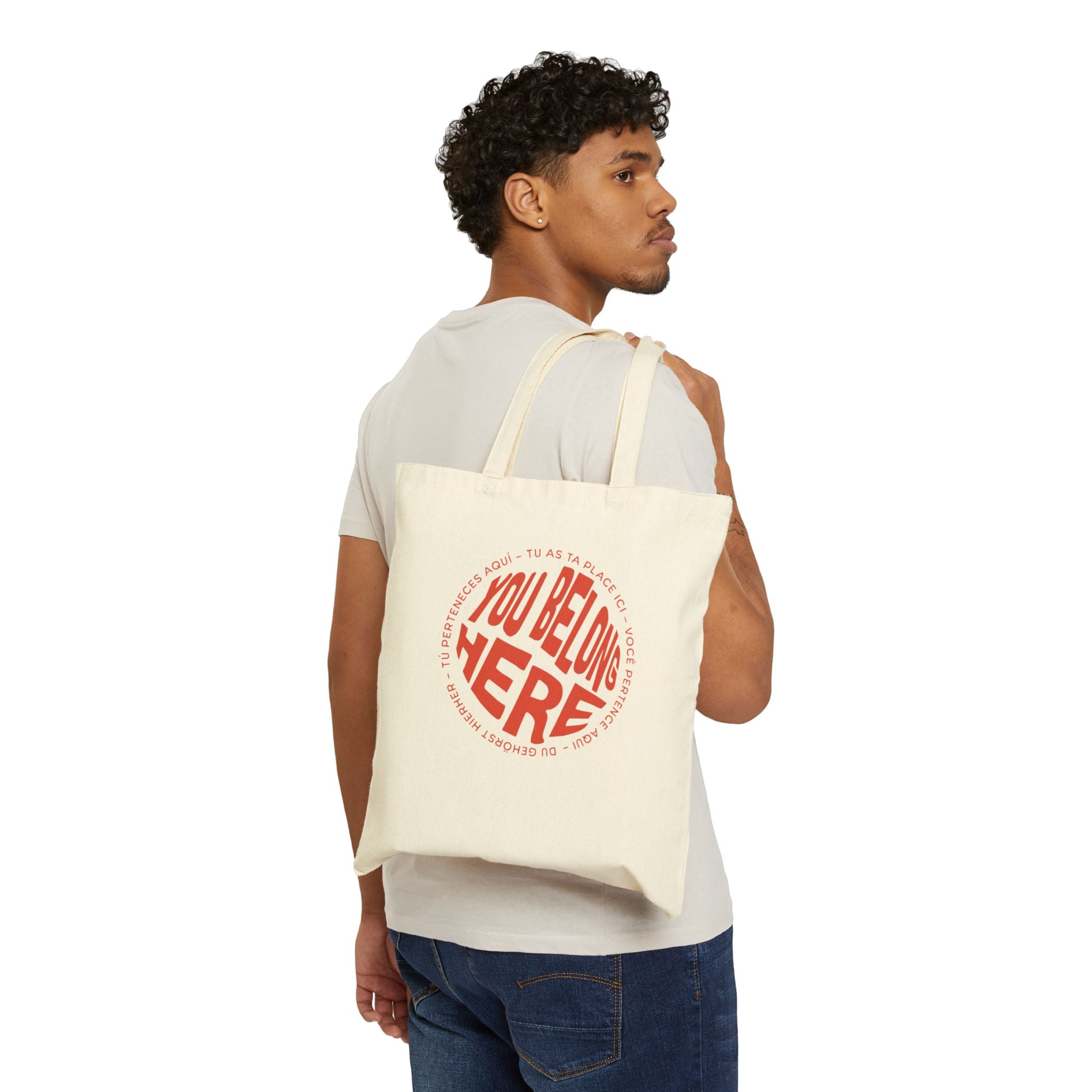 YOU BELONG HERE TOTE BAG