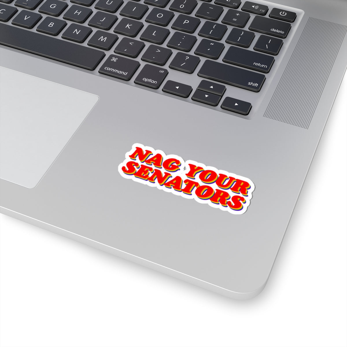 NAG YOUR SENATORS RAINBOW STICKER