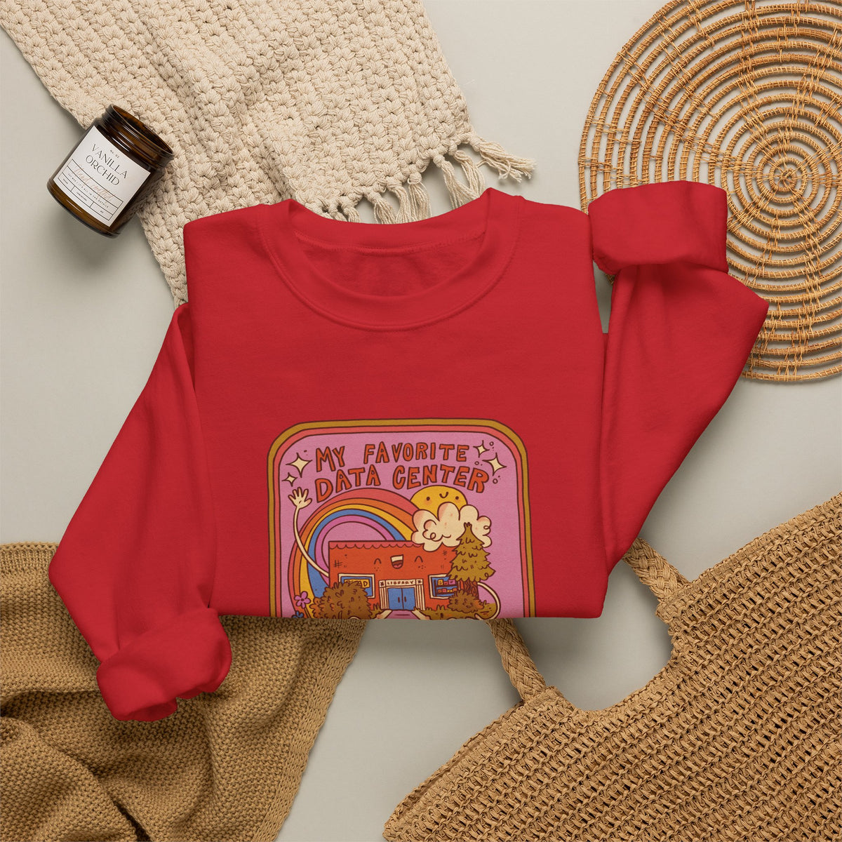 Public Library Crewneck Sweatshirt