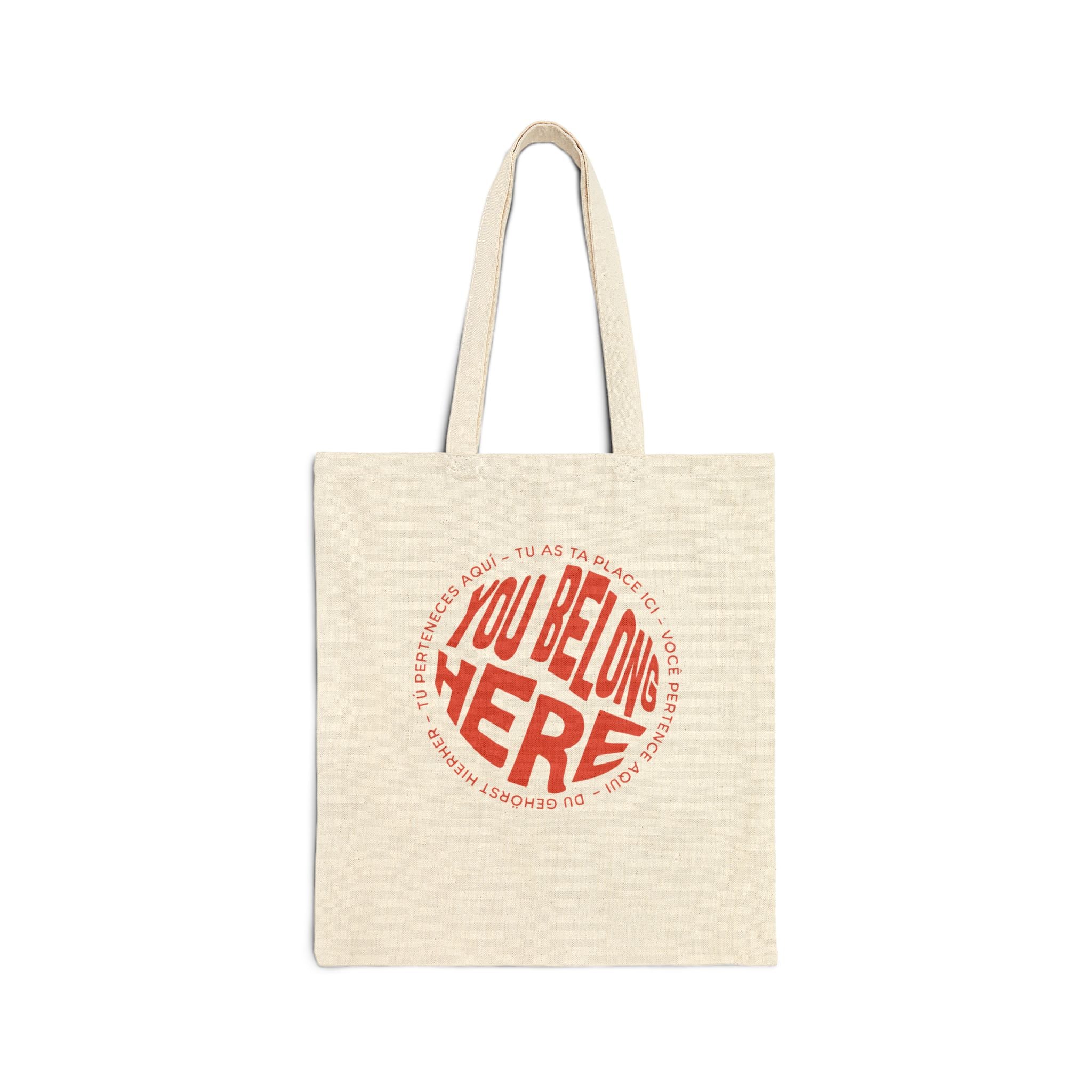 YOU BELONG HERE TOTE BAG