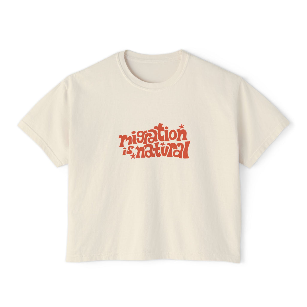 Migration Is Natural Boxy Tee