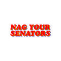 NAG YOUR SENATORS RAINBOW STICKER
