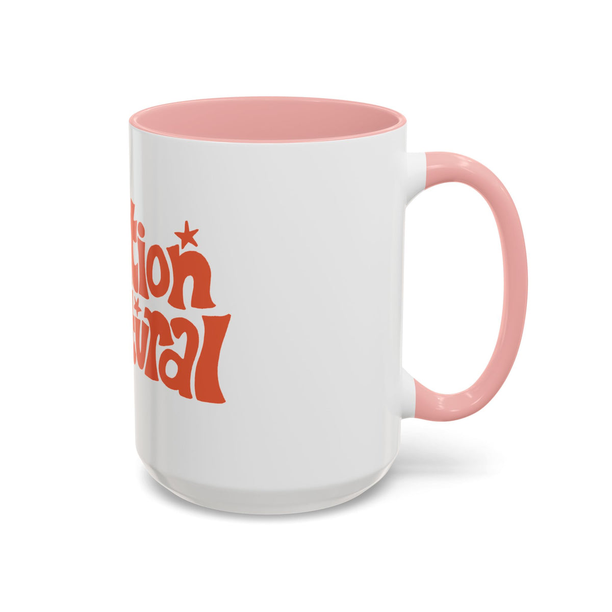 Two-Tone "Migration is Natural" Accent Mug