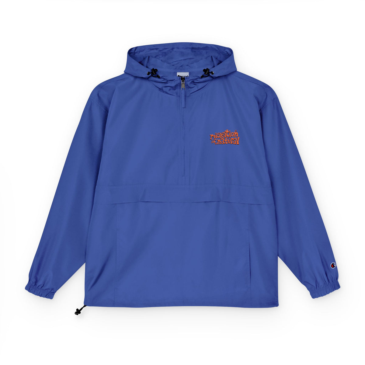 Migration is Natural Embroidered Unisex Packable Champion Anorak Jacket