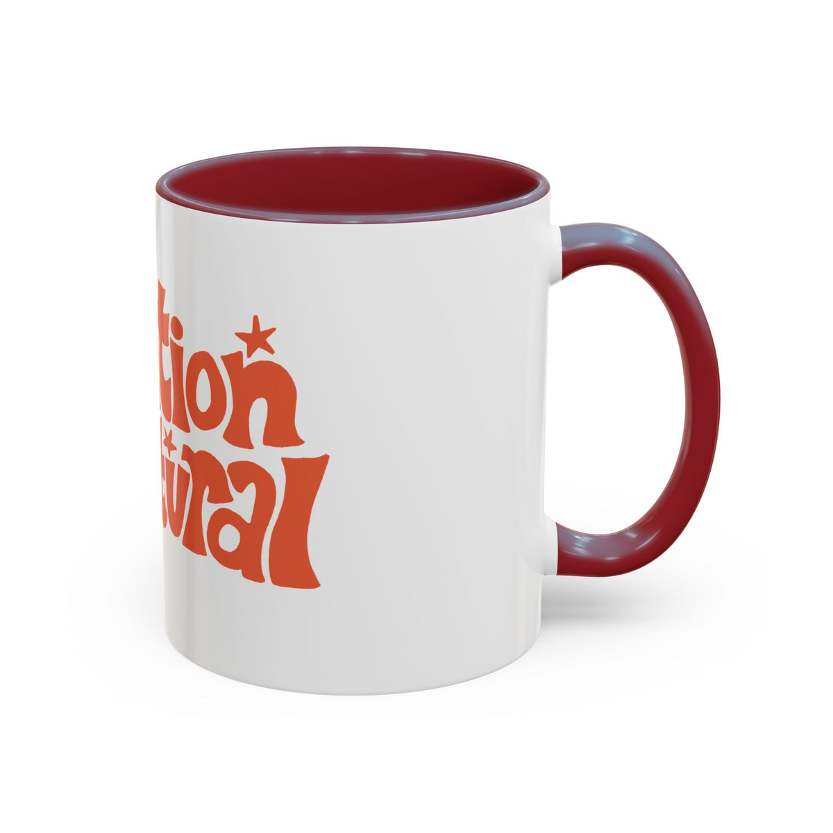 Two-Tone "Migration is Natural" Accent Mug