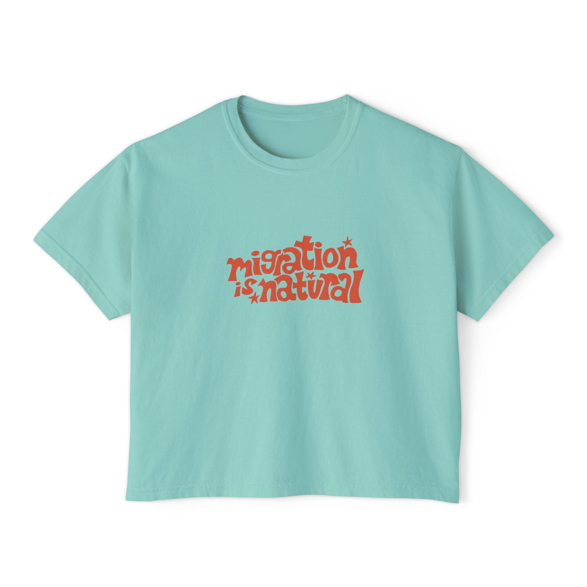 Migration Is Natural Boxy Tee