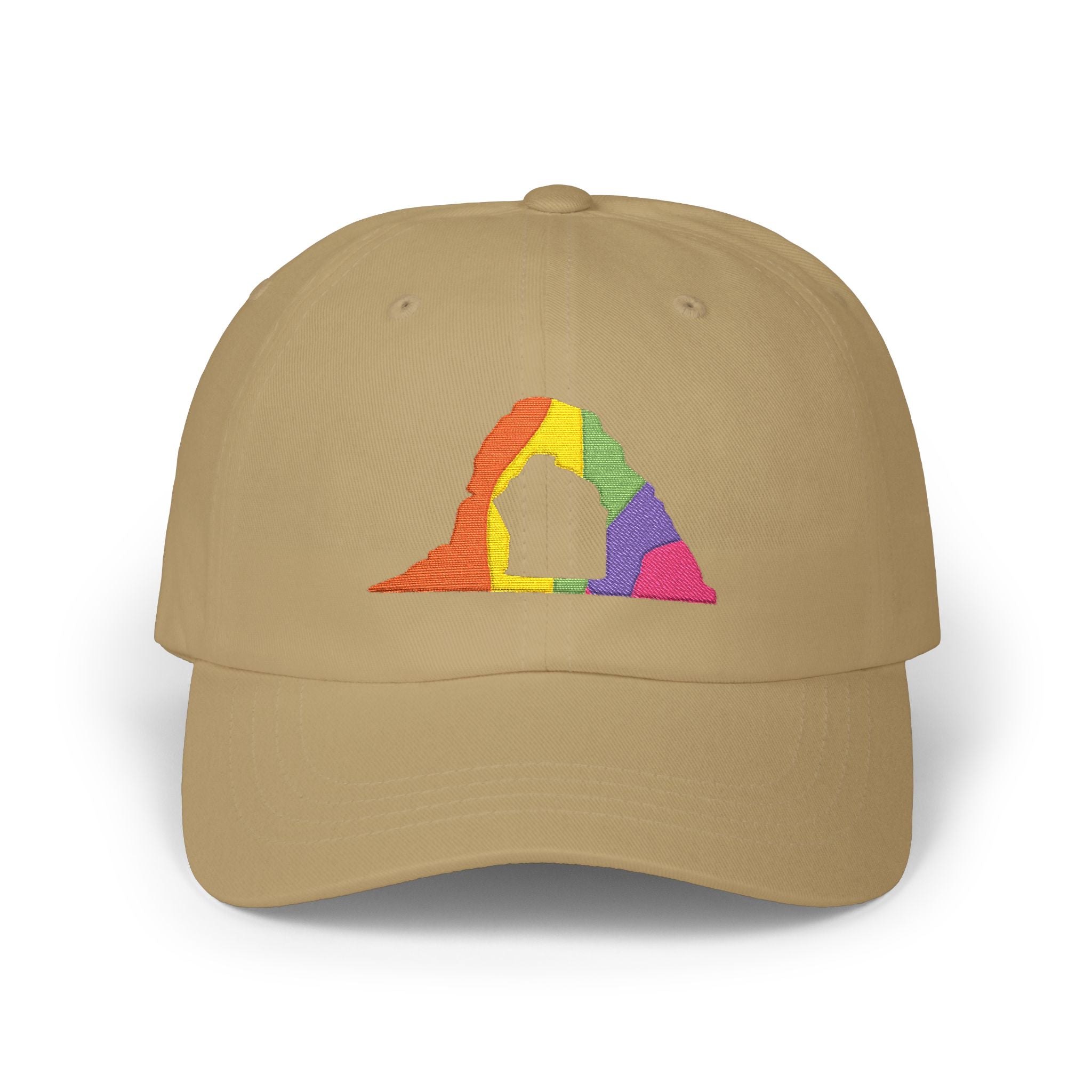 RAINBOW DELICATE ARCH DAD HAT