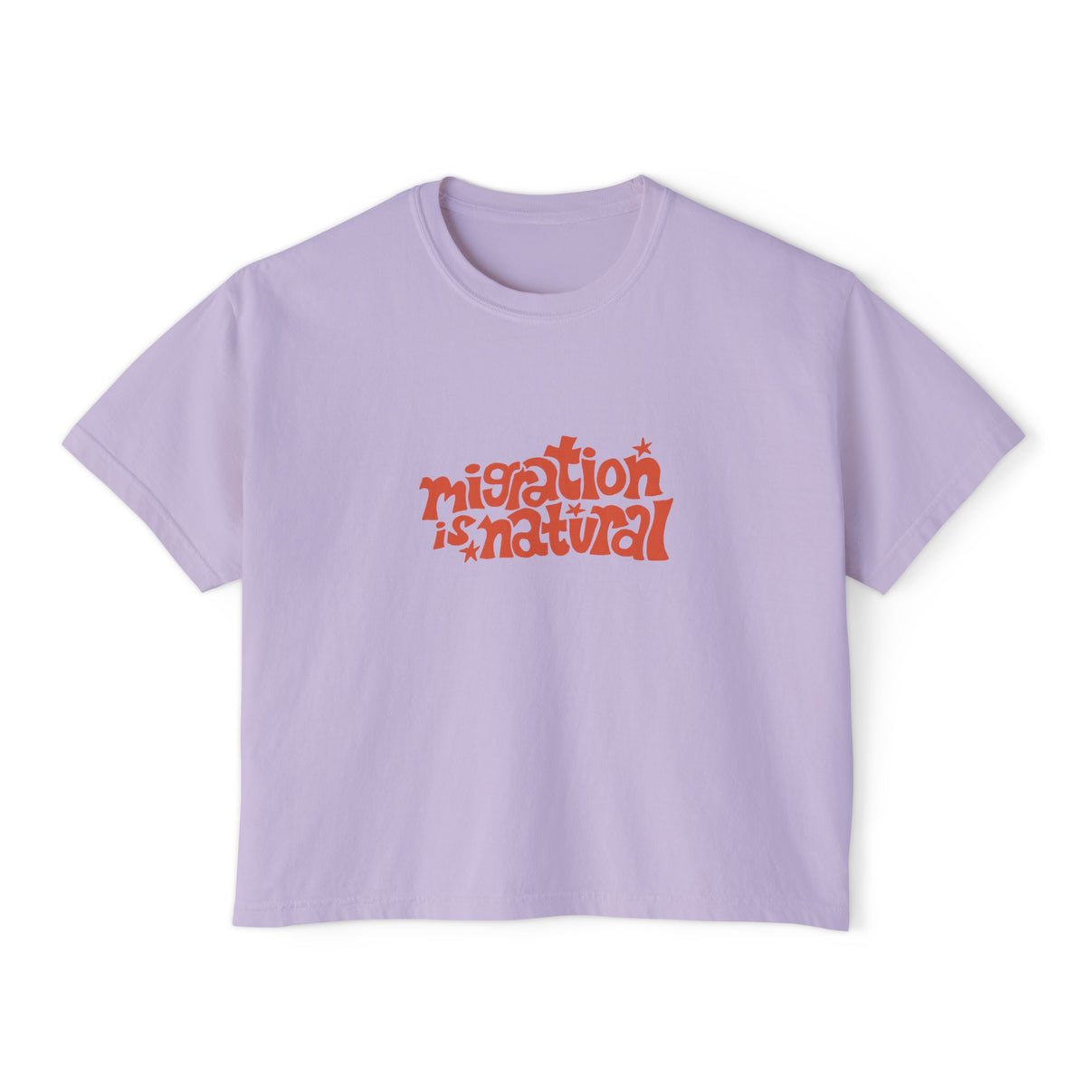 Migration Is Natural Boxy Tee