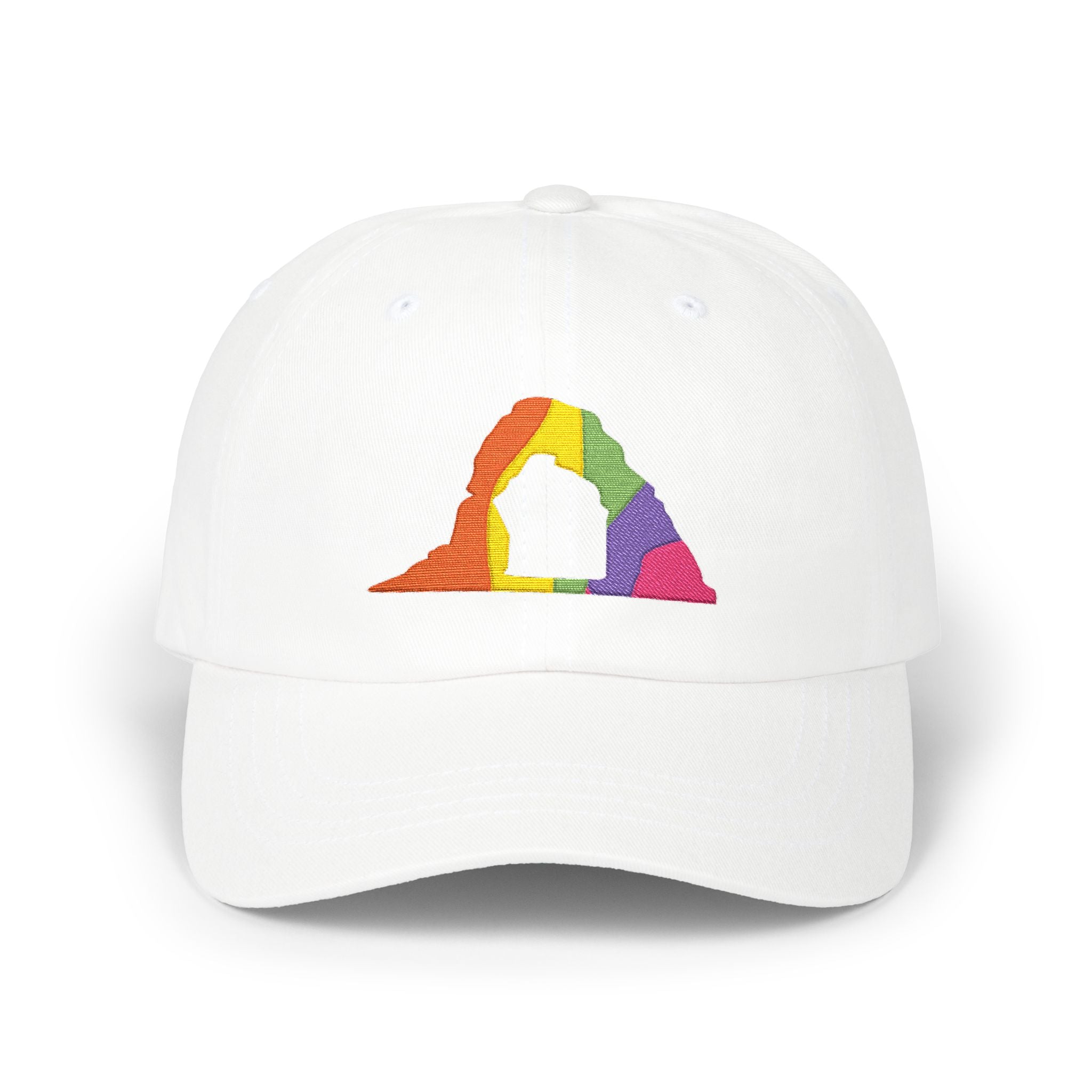 RAINBOW DELICATE ARCH DAD HAT