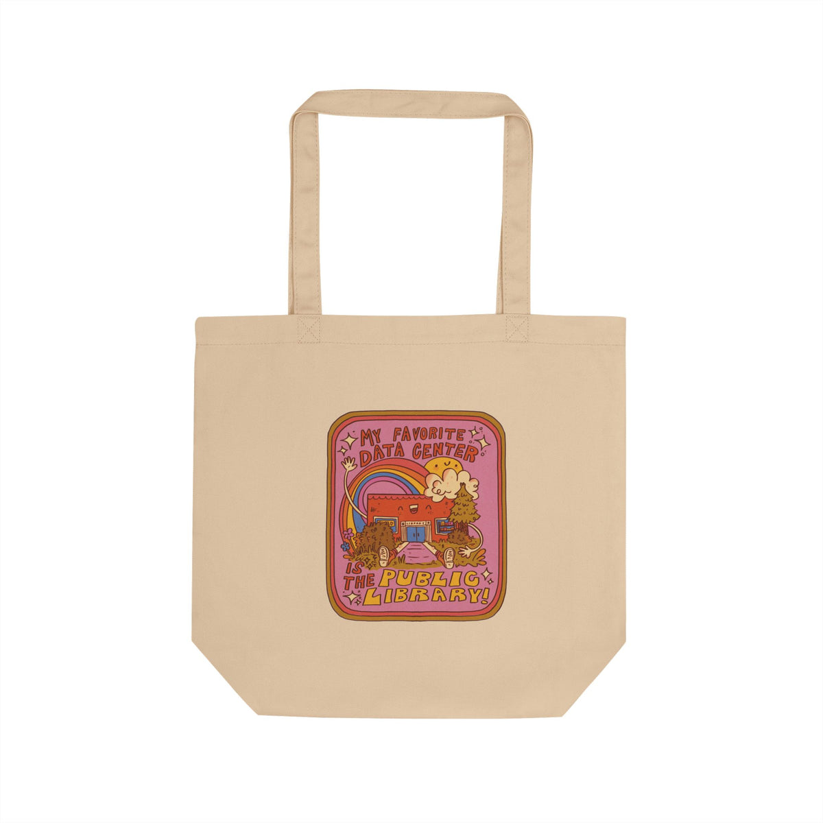 Public Library Eco Canvas Tote Bag