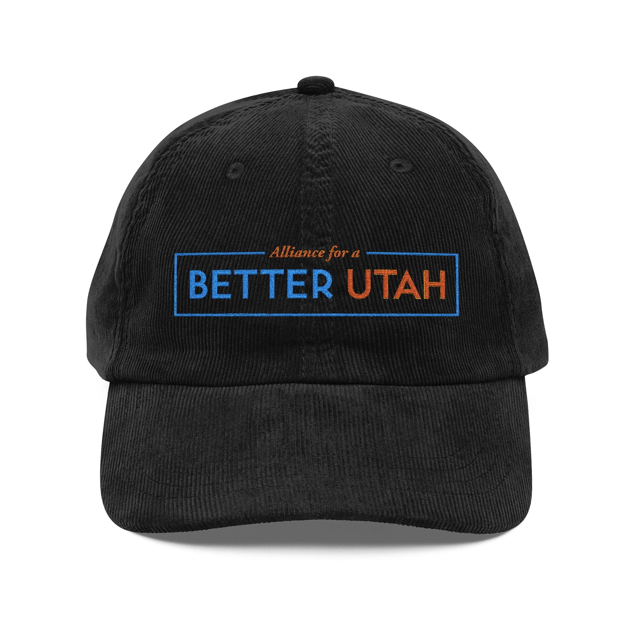 ALLIANCE FOR BETTER UTAH VINTAGE CORDUROY CAP HAT