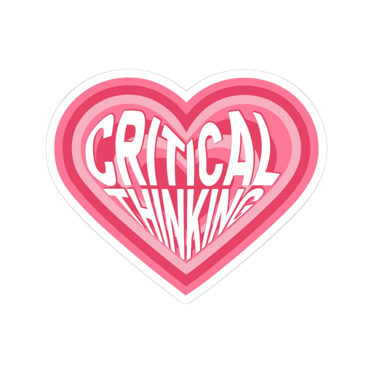 CRITICAL THINKING STICKER