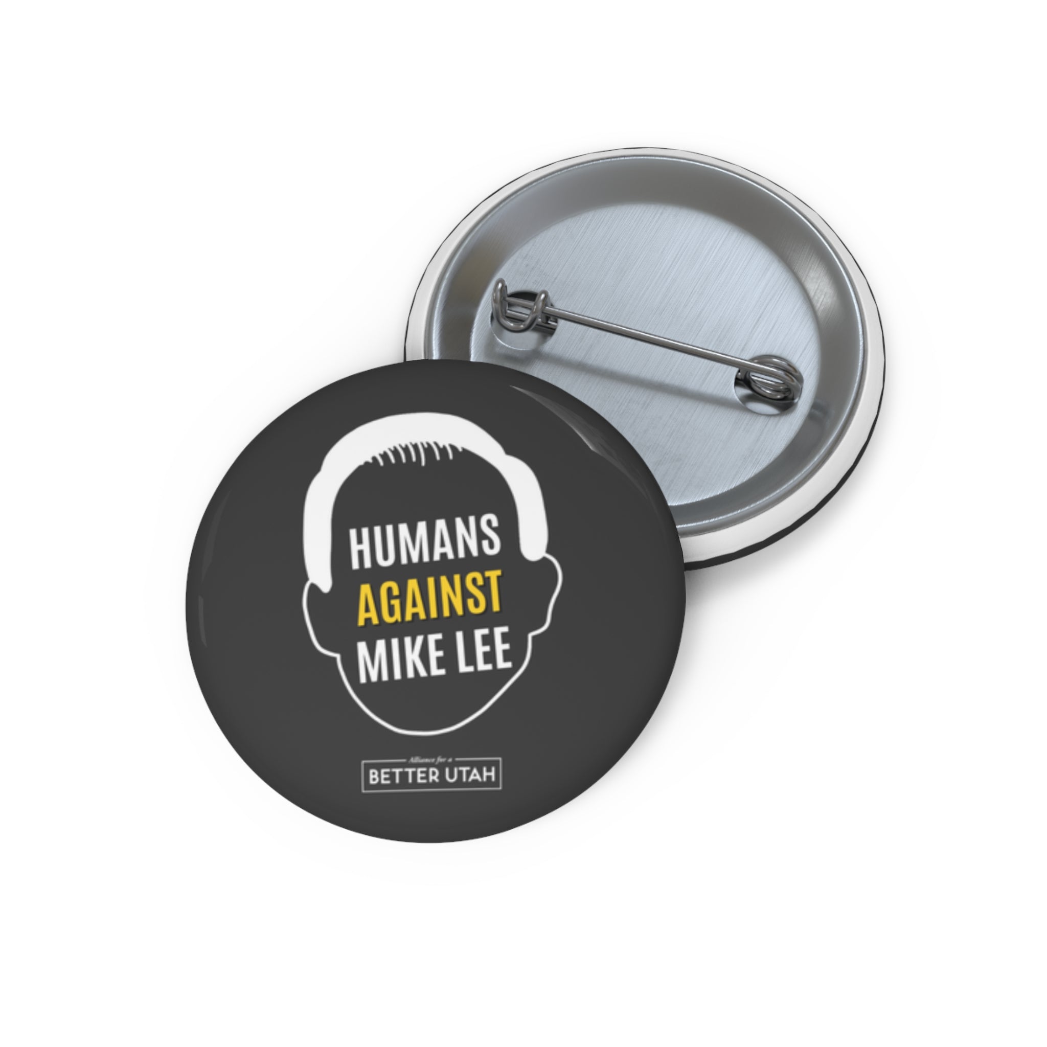 HUMANS AGAINST MIKE LEE BUTTON