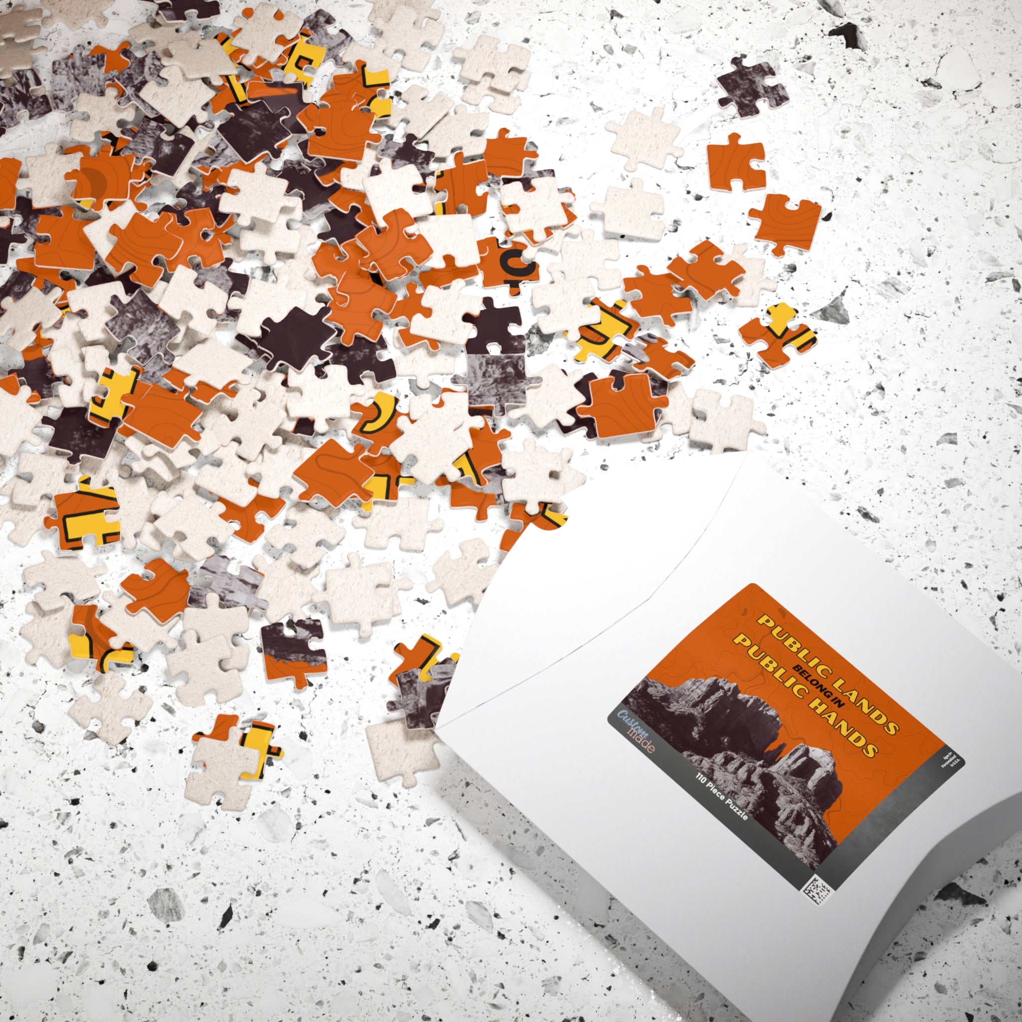 PUBLIC LANDS BELONG TO PUBLIC HANDS 100 PC PUZZLE