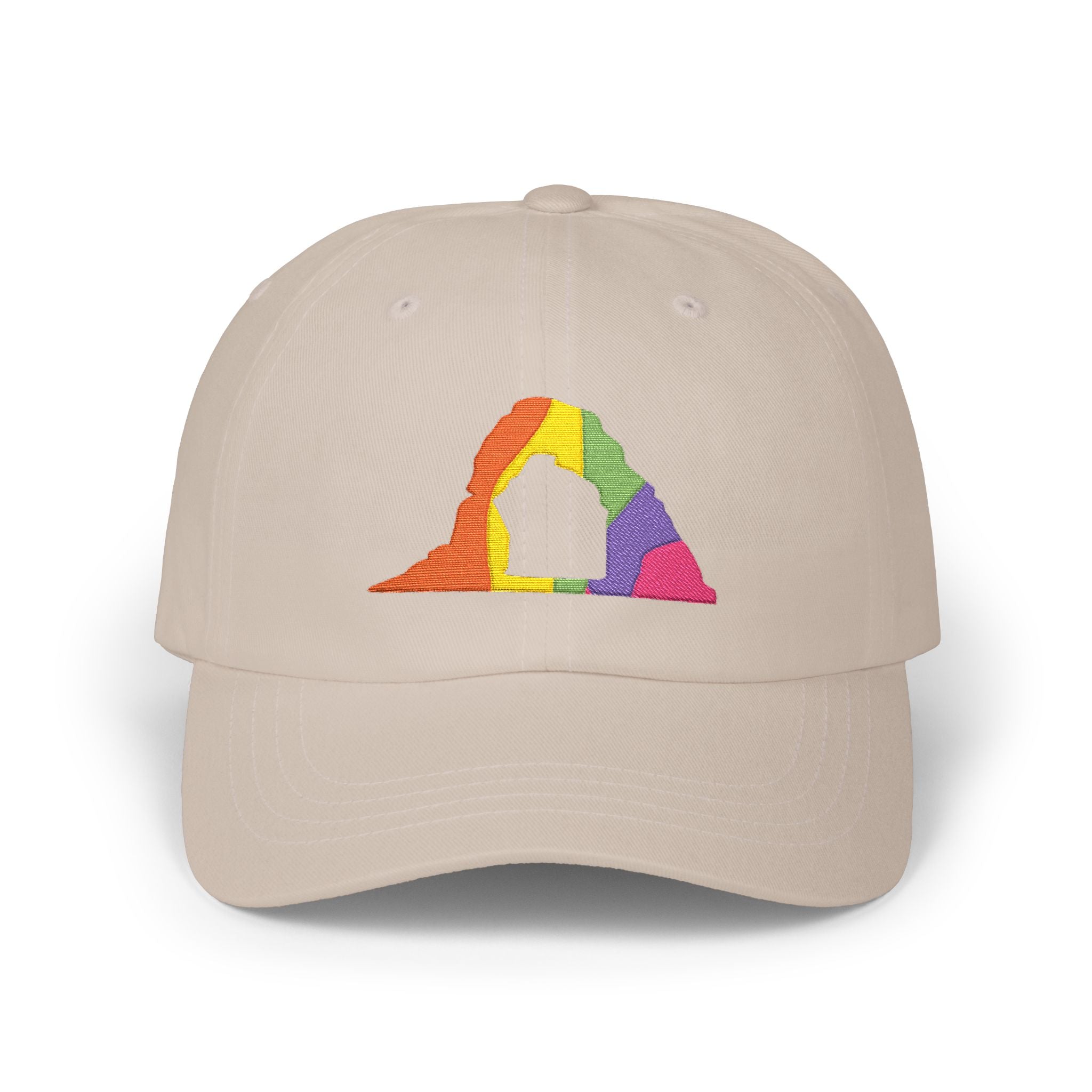 RAINBOW DELICATE ARCH DAD HAT