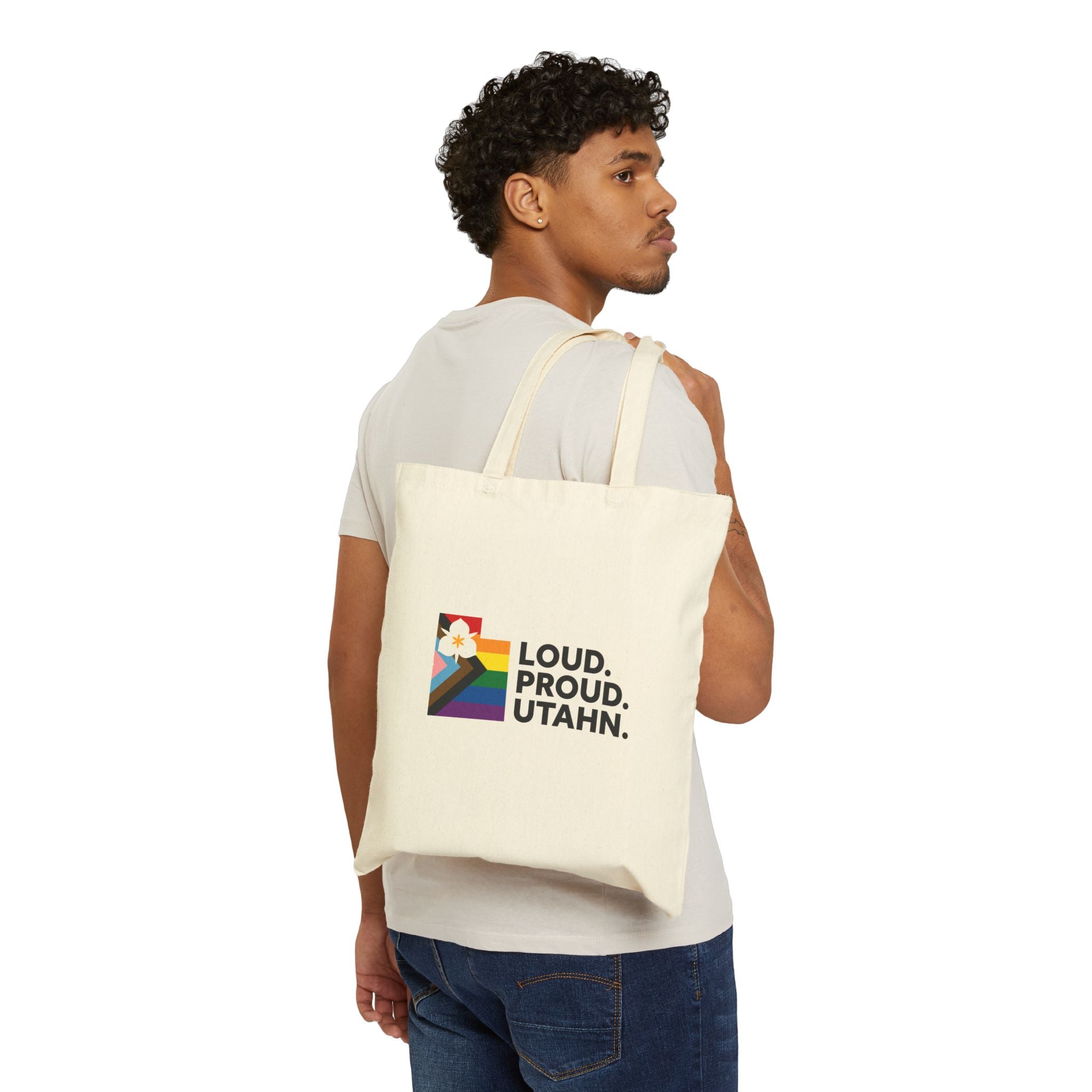 LOUD. PROUD. UTAHN. TOTE BAG
