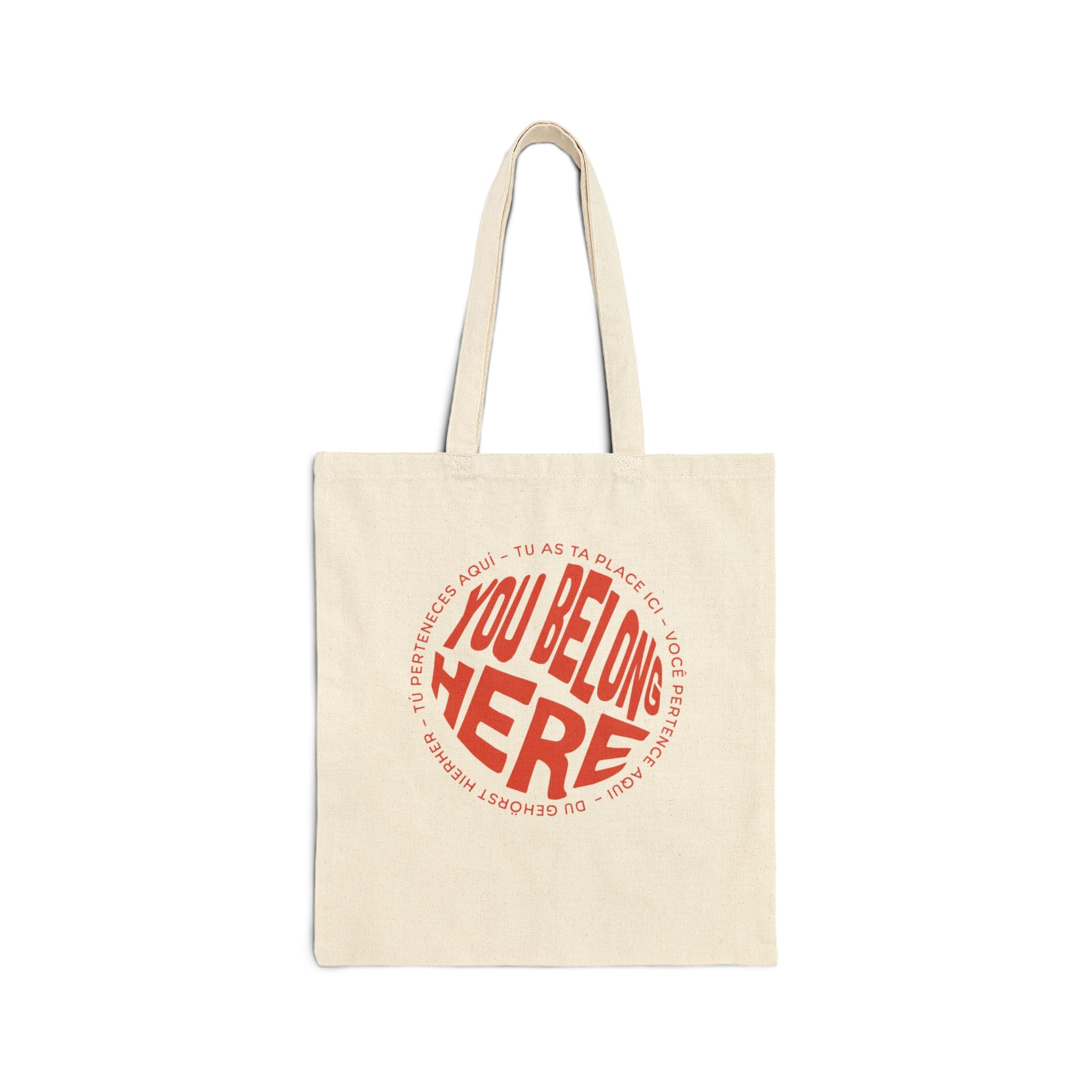YOU BELONG HERE TOTE BAG