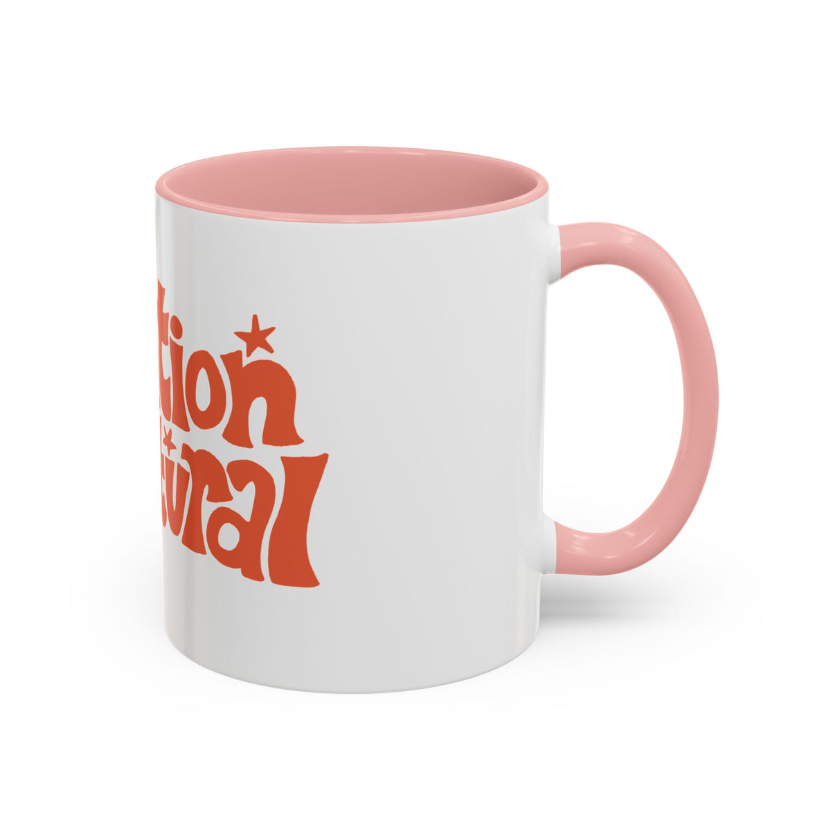 Two-Tone "Migration is Natural" Accent Mug