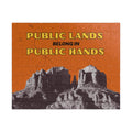 PUBLIC LANDS BELONG TO PUBLIC HANDS 100 PC PUZZLE