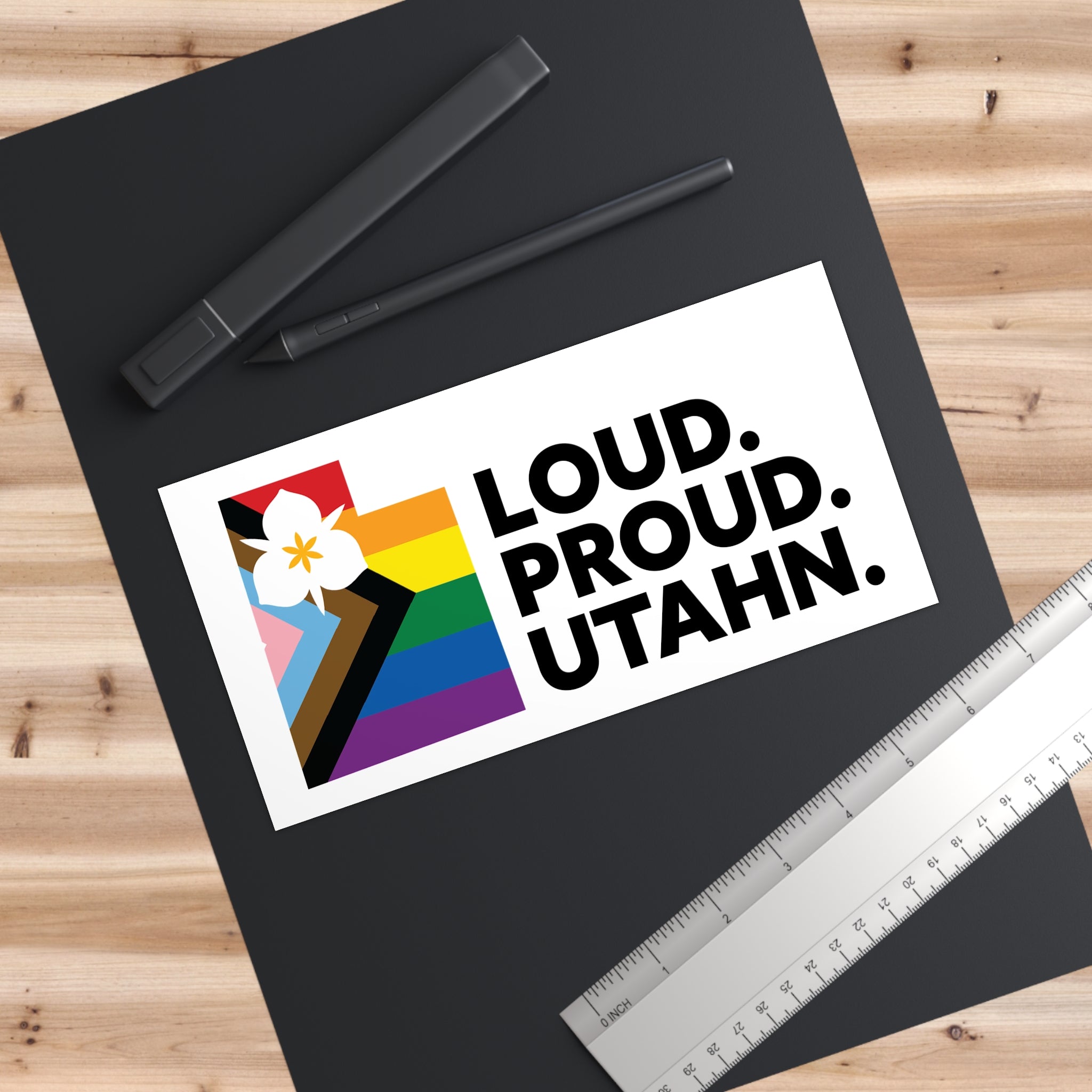 LOUD. PROUD. UTAHN. STICKER