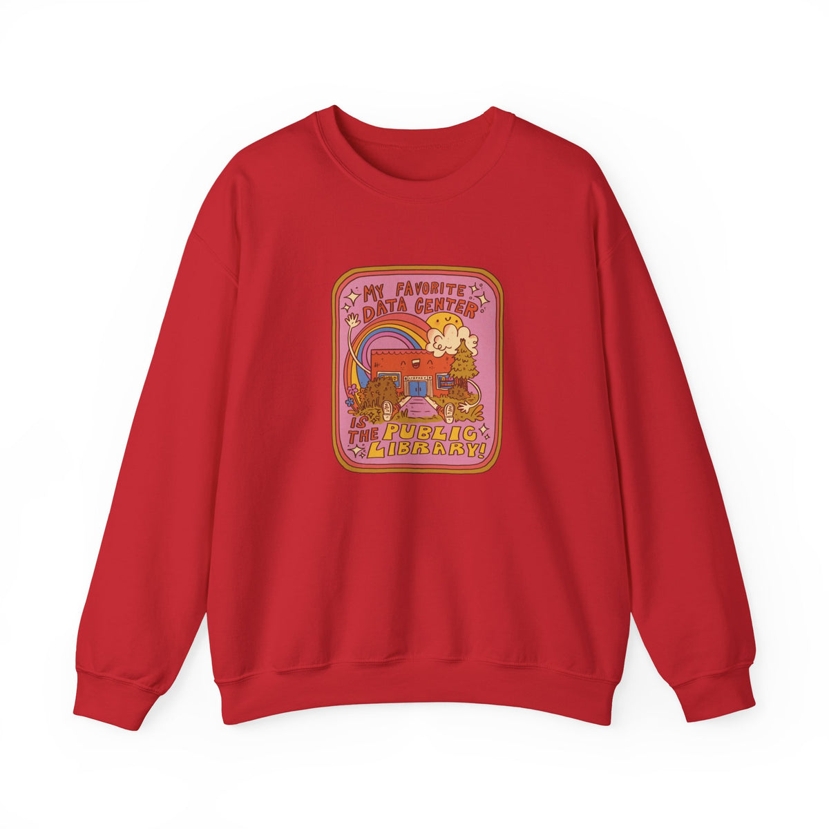 Public Library Crewneck Sweatshirt
