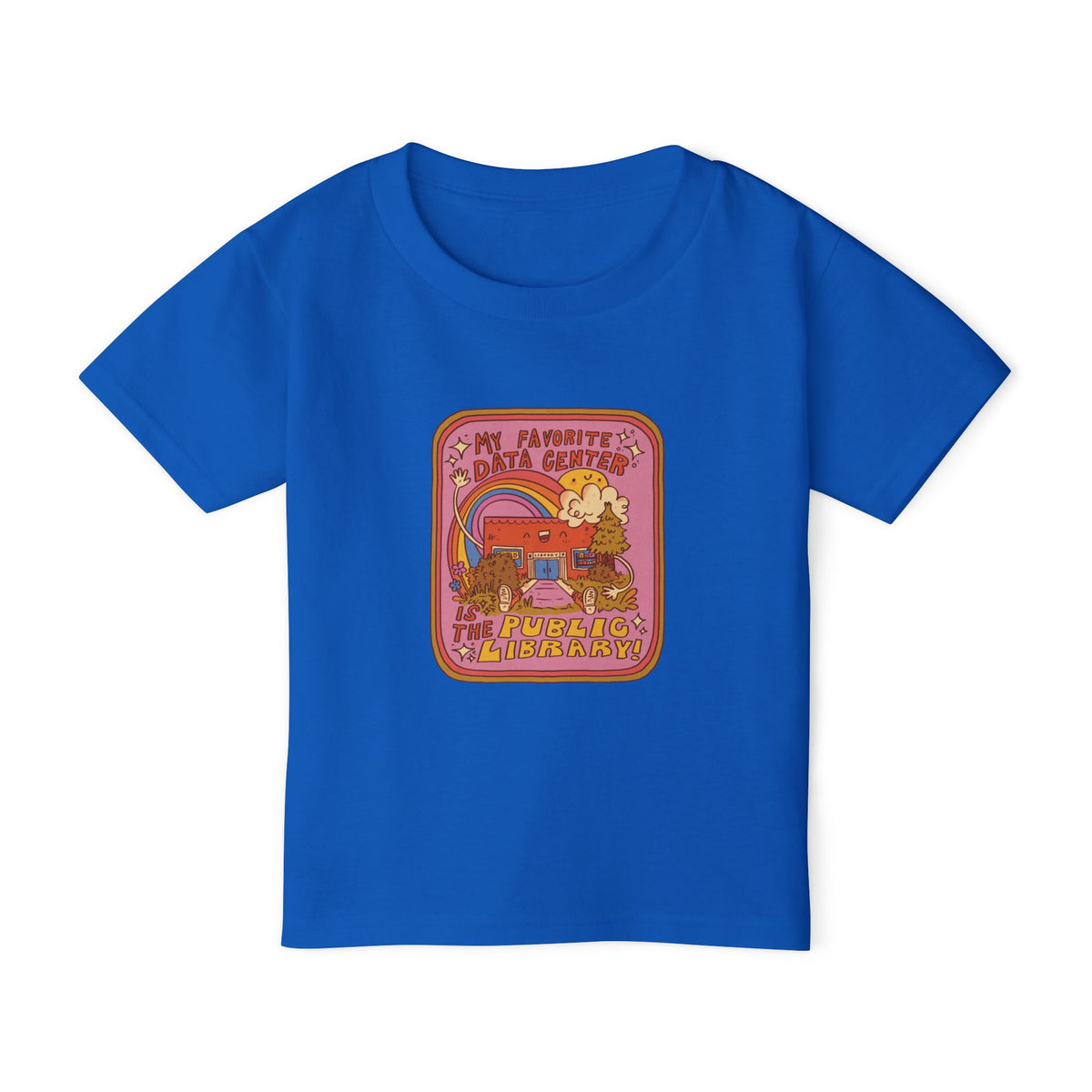 Public Library Toddler Cotton Heavy Weight Tee