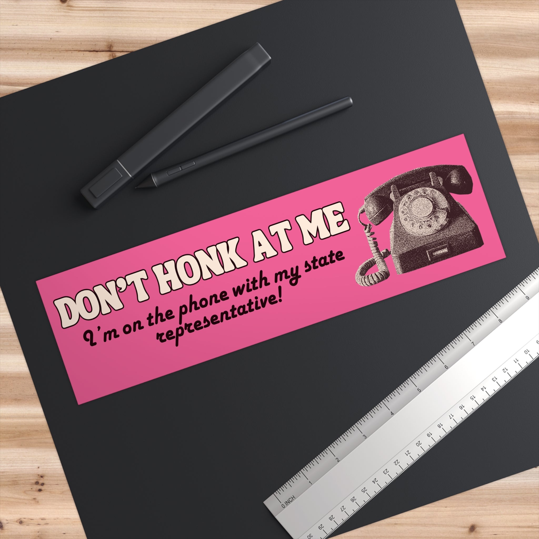 HUMANS AGAINST MIKE LEE BUMPER STICKER