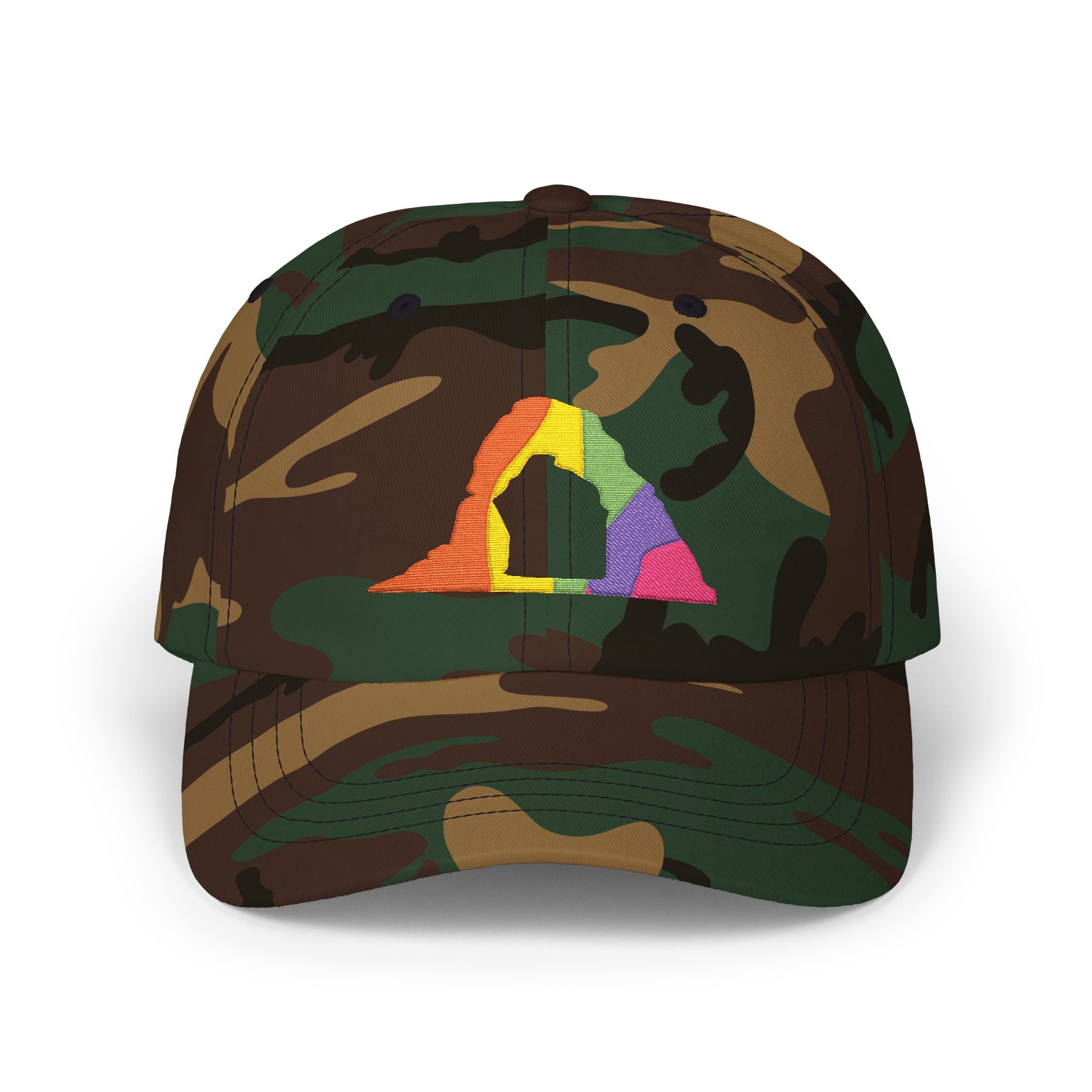 RAINBOW DELICATE ARCH DAD HAT