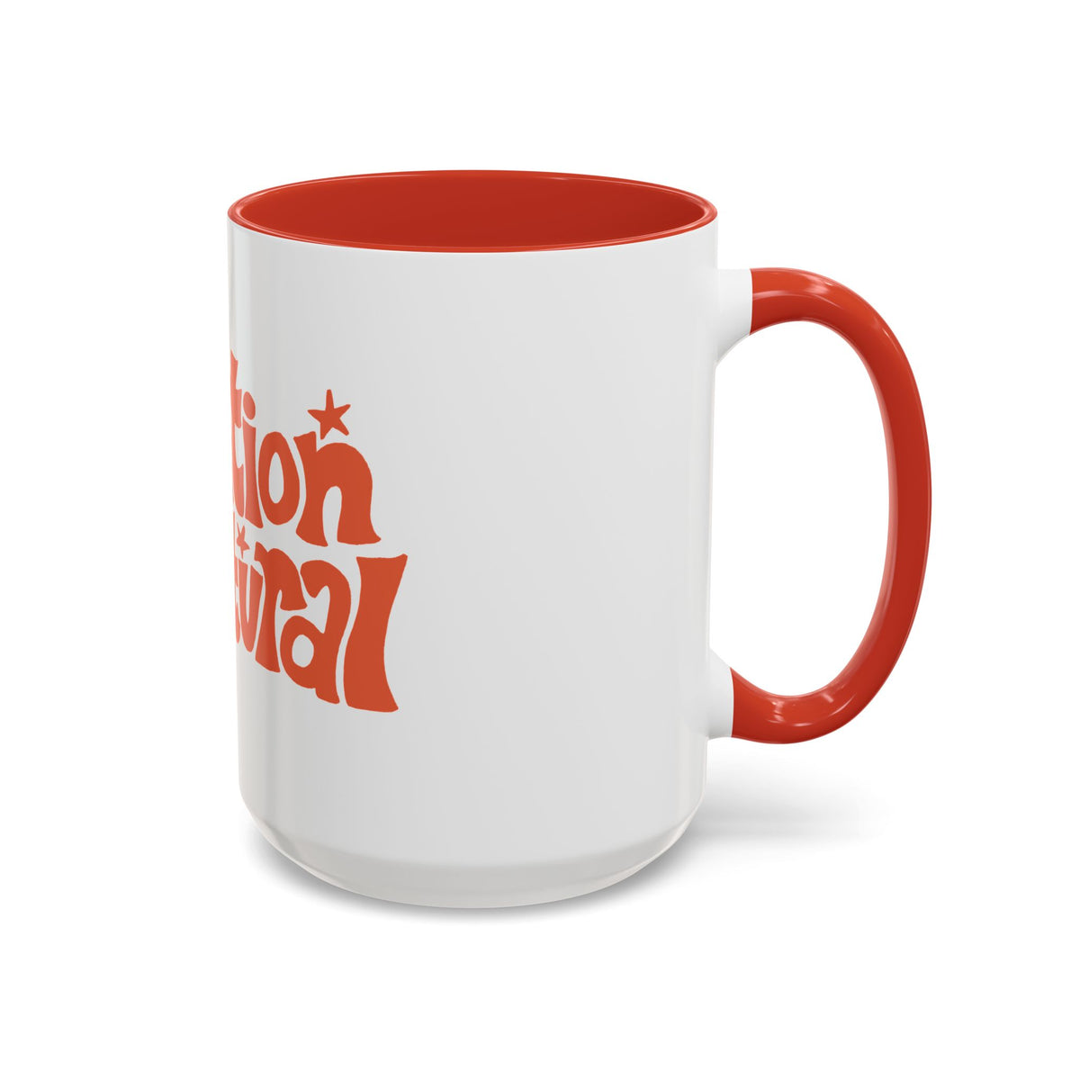 Two-Tone "Migration is Natural" Accent Mug