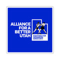 FIGHTING FOR PROGRESS BLUE STICKER