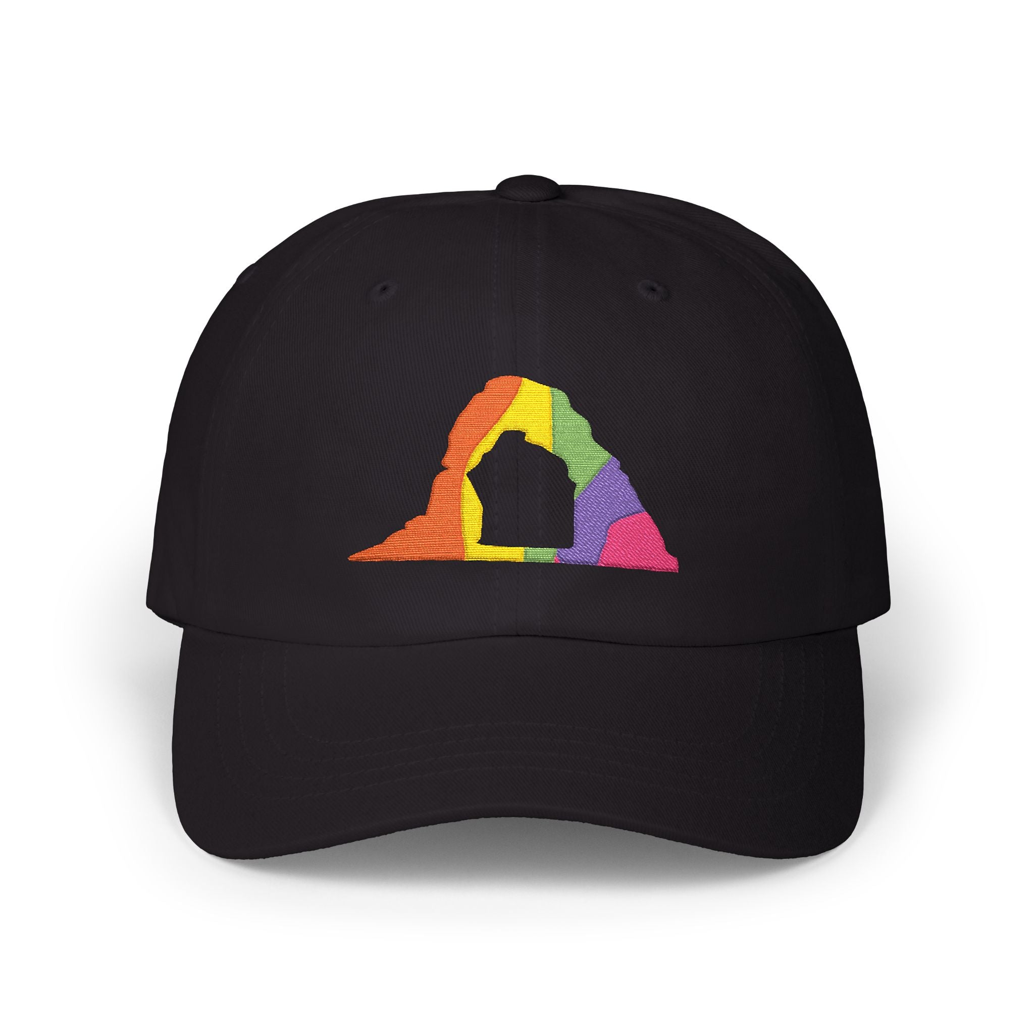 RAINBOW DELICATE ARCH DAD HAT